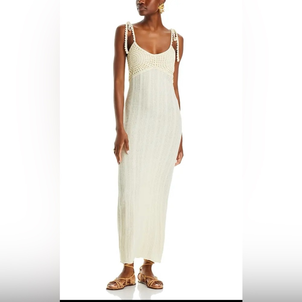 Line & Dot Knit Maxi Dress